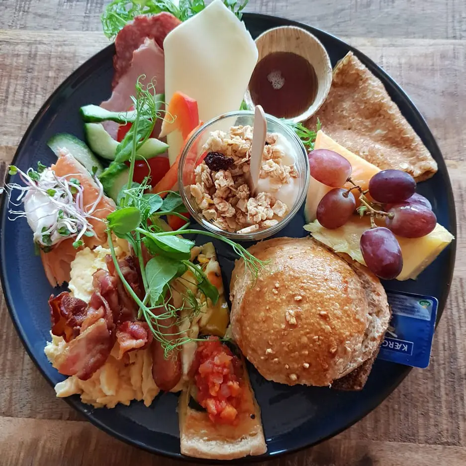 Billede af brunchtallerken