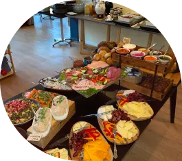 Billede af brunchbuffet